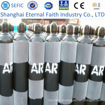 40L High Pressure Seamless Argon Gas Cylinder (ISO9809-3)